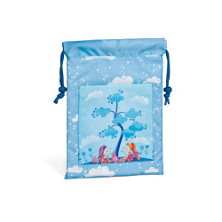 K-7237 Vrecko na prezúvky - modré