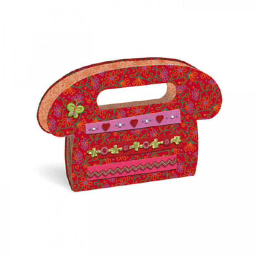 Busquets Adresár kabelka, červený