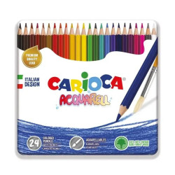 Akvarelové farbičky Carioca 24 ks