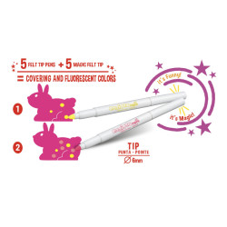 magické fixi, na kreslenie, pre deti