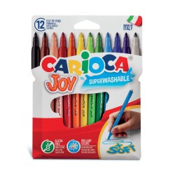 JOY Fixky s plsteným hrotom Carioca 12 ks