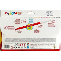 JOY Fixky s plsteným hrotom Carioca 24 ks