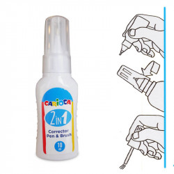 CARIOCA tekutý korektor a pero 2 v 1, 10 ml 