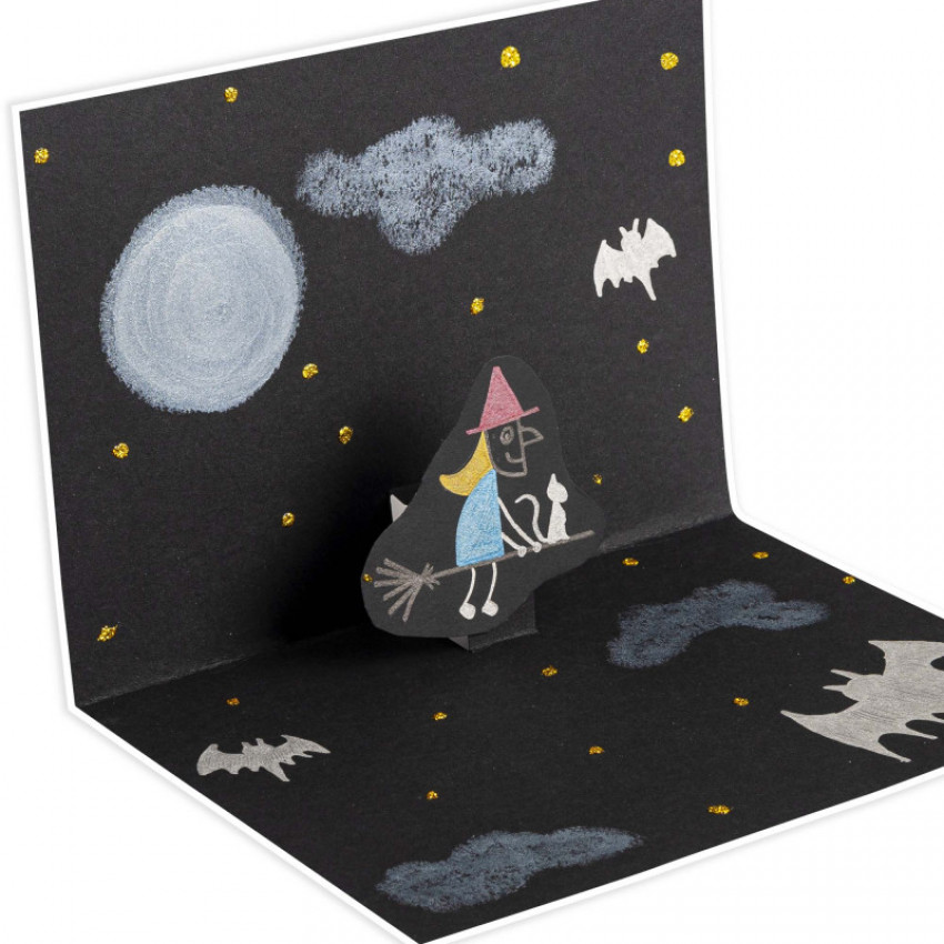 Metalická kreatívna sada POP UP creator Carioca