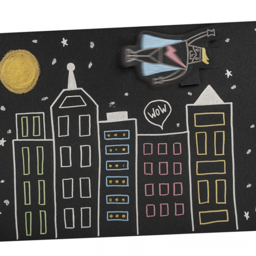 Metalická kreatívna sada POP UP creator Carioca