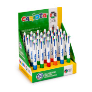 4 - farebné guľôčkové pero Carioca