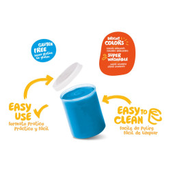  Prstové farby Baby 80 ml 6 ks