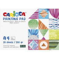 Maliarsky blok  A4 CARIOCA 20 listov 200 gr 2ks