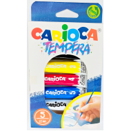 Temperové farby Carioca 12 ml 5 ks 