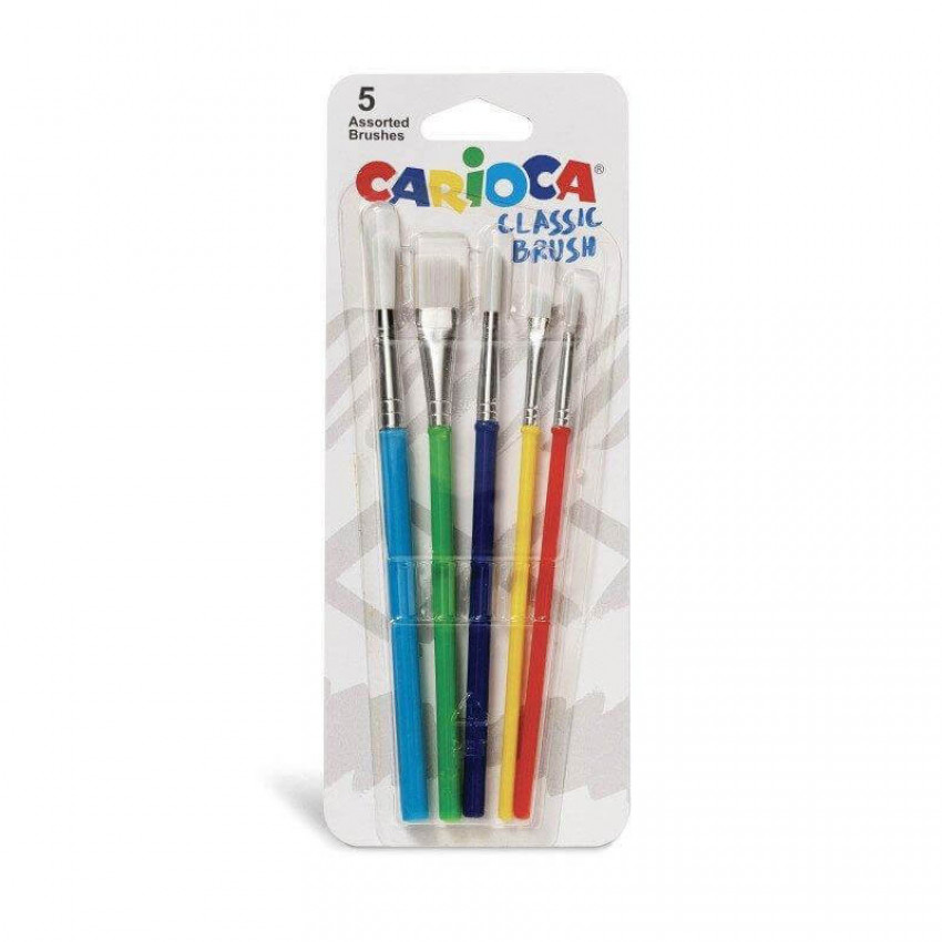 Farebné štetce CARIOCA, 5ks