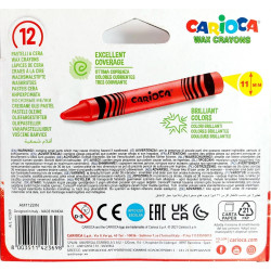 Voskovky MAXI WAX CRAYONS 12 ks