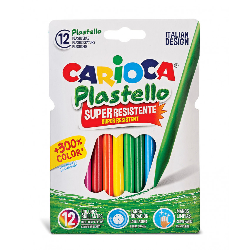 Voskovky Pastello Superresistente 12 ks