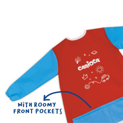 Zástera na maľovanie s rukávmi 2-4 roky