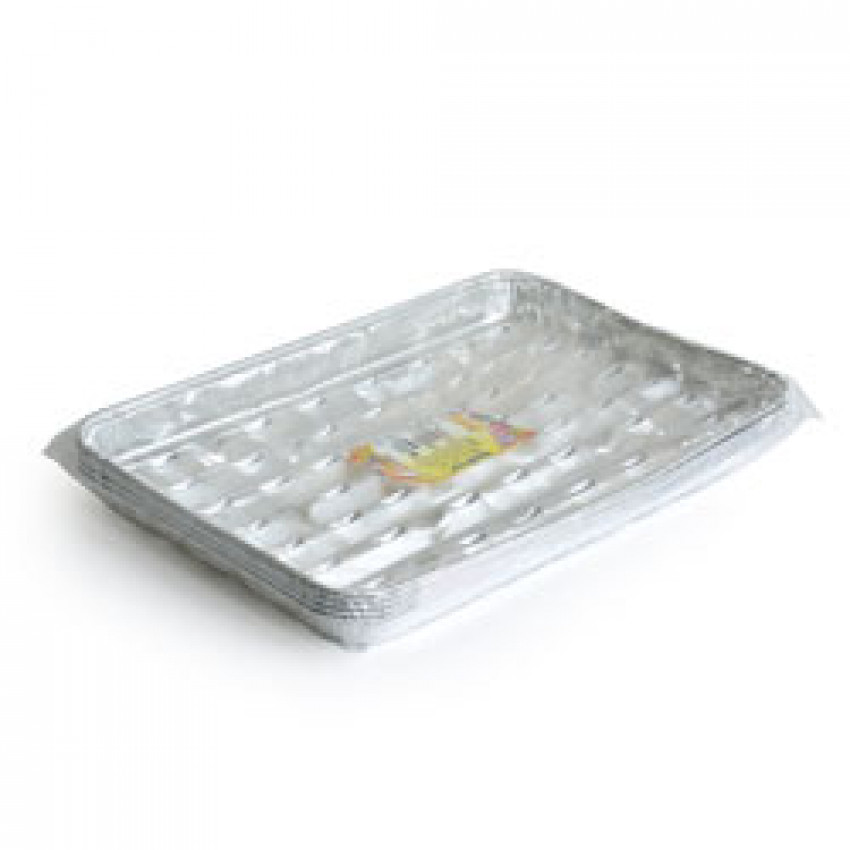  ALU tácka na grilovanie 34,4 cm x 22,4 cm 5 ks