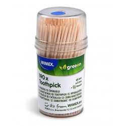 12x Špáradlá drevené Ø2 x 65 mm v tégliku 190 ks