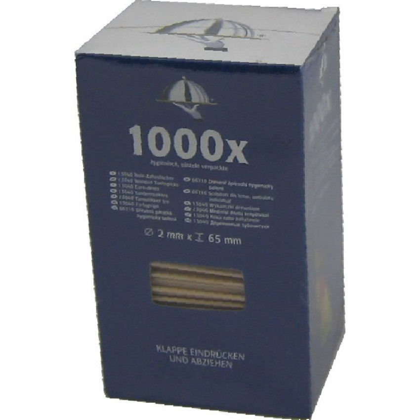 Špáradlá balené v celofáne 1000 ks