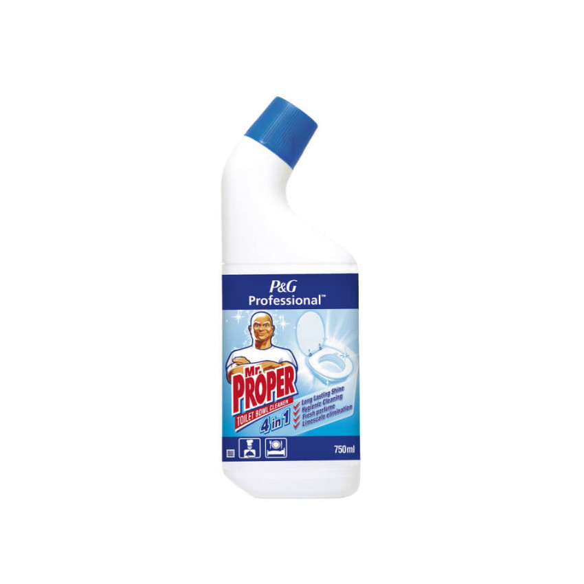 Mr. Proper Professional WC čistič na toaletu 750 ml