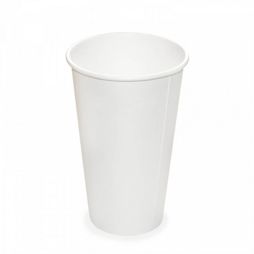 Pohár papierový bio 510ml biely 50ks