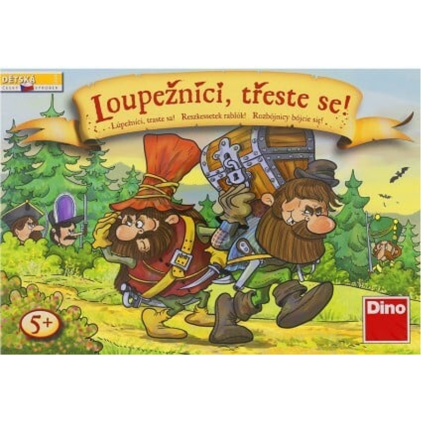 Spoločenská hra Lúpežníci traste sa