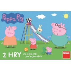 Peppa Pig – Dve spoločenské  hry pre najmenších