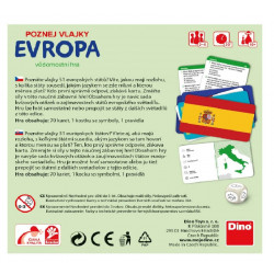 Poznaj vlajky Európa, Spoločenská hra