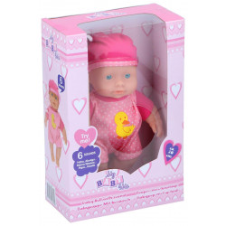 Bábika so 6 zvukmi 20 cm