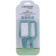 Visačky na batožinu DUNLOP 11,5x5cm modré