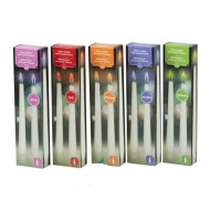 Sviečka s farebným plameňom 2ks