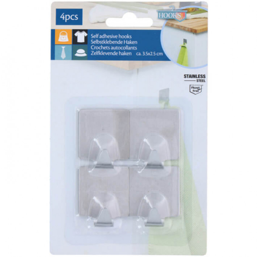 háčiky do kúpelní, kovové háčiky