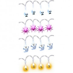 Halloweenska girlanda 4as 10LED 100cm