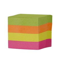 Samolepiace bločky- kocka 4 x 4 x 4 cm