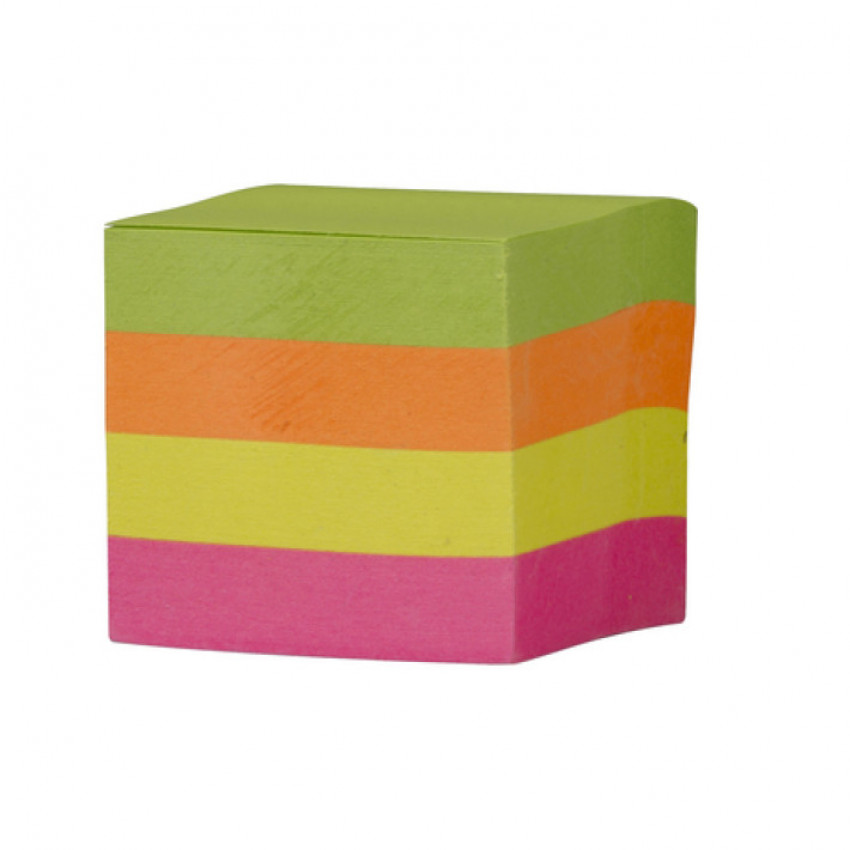 Samolepiace bločky- kocka 4 x 4 x 4 cm