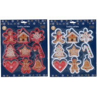 Vianočné vykrajovávačky 9ks + 9ks