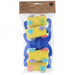 Penový ozdobný valček na kreatívne tvorenie 4ks