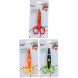 Nožnice zúbkované 13 cm mix vzorov