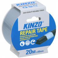 Kvalitná strieborná opravná páska KINZO 20 m x 48 mm 
