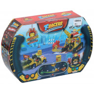 T-racer Turbo crane žeriav, auto RALLY + figúrka