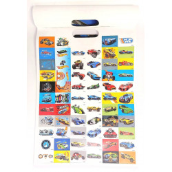 Omaľovánka + samolepky Hot Wheels A3 32 str.