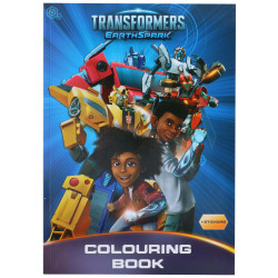 Omaľovánka Transformers A4 48strán + 2str. nálepky