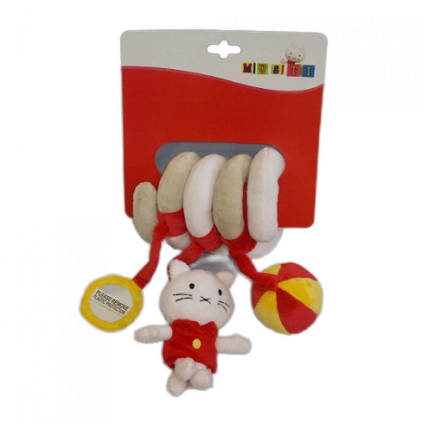 Plyš špirála na postieľku, do kočíka