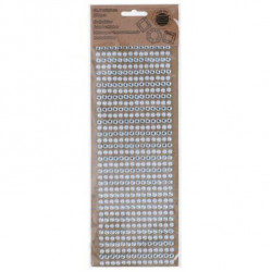 Samolepky diamantíky pás 504ks
