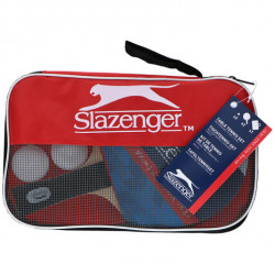 Set na stolný tenis rakety Ping-Pong Slazenger 2x Raketa 3x loptičky