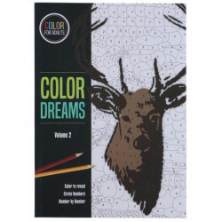 Omaľovánka A4- 48 strán - maľovanie podľa čísiel