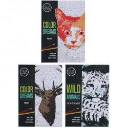 Omaľovánka A4- 48 strán - maľovanie podľa čísiel