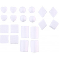 Polystyrénové ozdoby na zdobenie 4 ks