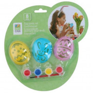 Sada šablón na maľovanie vajíčok, 8 ks