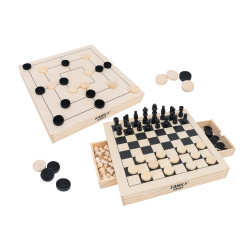 CUBIX - FAMILY GAMES Drevenný šach