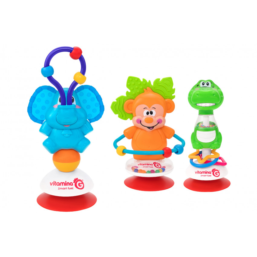 Vitamina G Zvieratko s prísavkou 3D