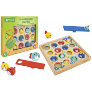 Klobúčik hop more Spoločenská hra Sirwood drevená