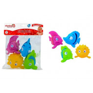 Gumené hračky  rybičky 4ks